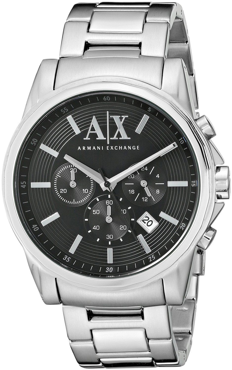 Armani Exchange Outerbanks Analog Black Dial Men's Watch - AX2084 - Buy ...