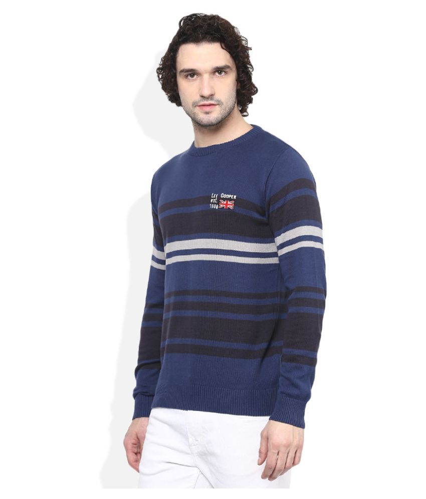 Lee Cooper Blue Round T-Shirt - Buy Lee Cooper Blue Round T-Shirt ...