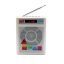 Sonilex Portable Multimedia Fm Radio Usb sd Player 414 White
