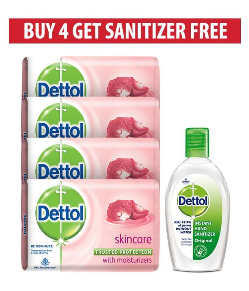 dettol skincare soap 125g price