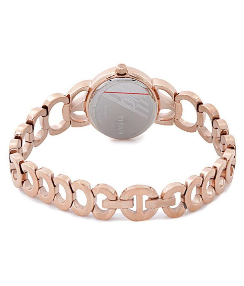 Titan Raga 9922wm01 Rose Gold Metal Women S Watch Price In India Buy Titan Raga 9922wm01 Rose Gold Metal Women S Watch Online At Snapdeal