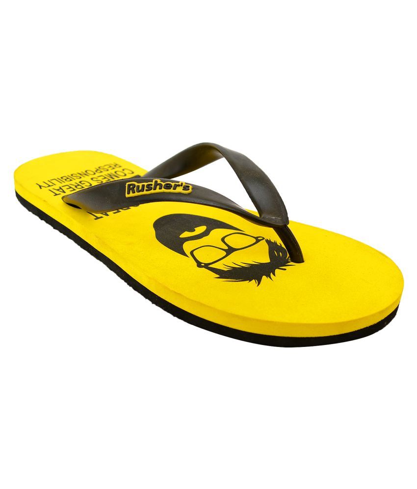rushers flip flops