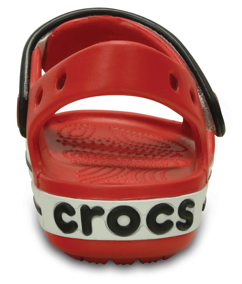 crocs red bottom