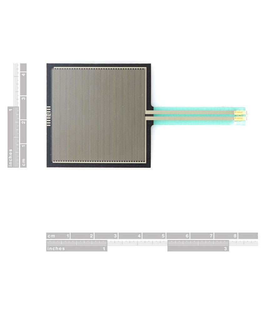 Force Sensor Array Square Robodo Force Sensor Resistor Square 38.1mm - Pressure Sensor - Buy ...