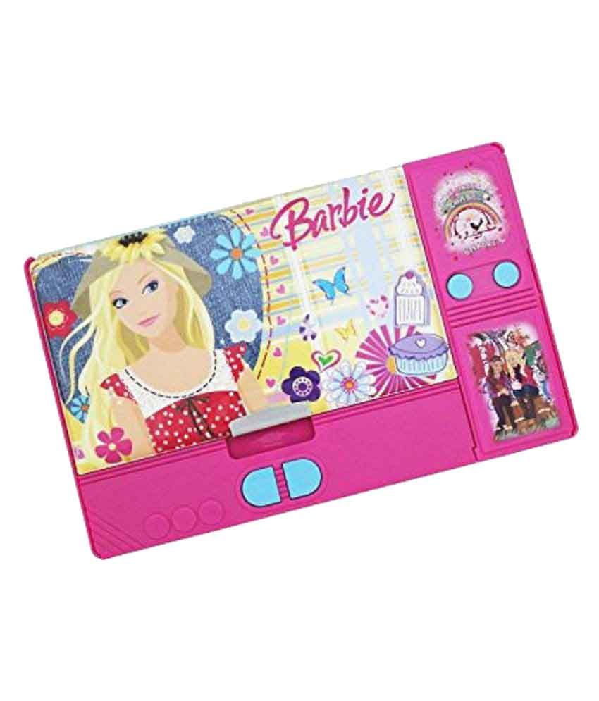 Barbie Art Plastic Pencil Box (Set of 1, Pink): Buy Online at Best