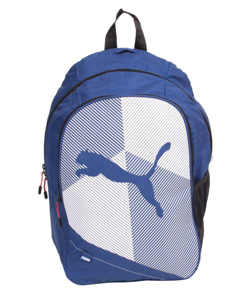 puma blue backpack