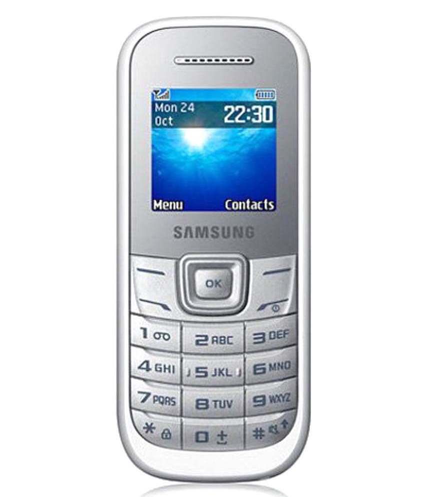 Samsung GTE1200 White Feature Phone Online at Low Prices Snapdeal