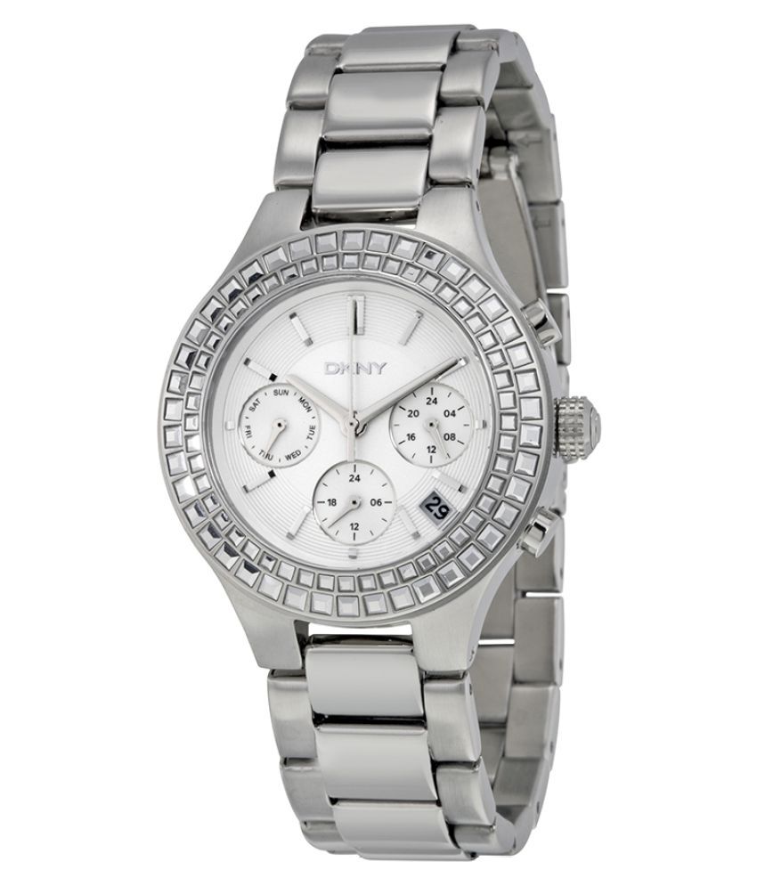 DKNY NY2258 Silver Analog Watch-factory Surplus Price in India: Buy ...