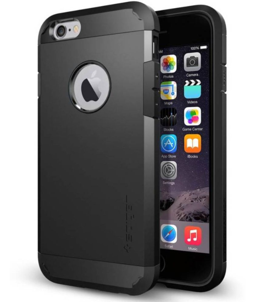 Apple iPhone 4S Cover by Om - Black - Plain Back Covers Online at Low ...