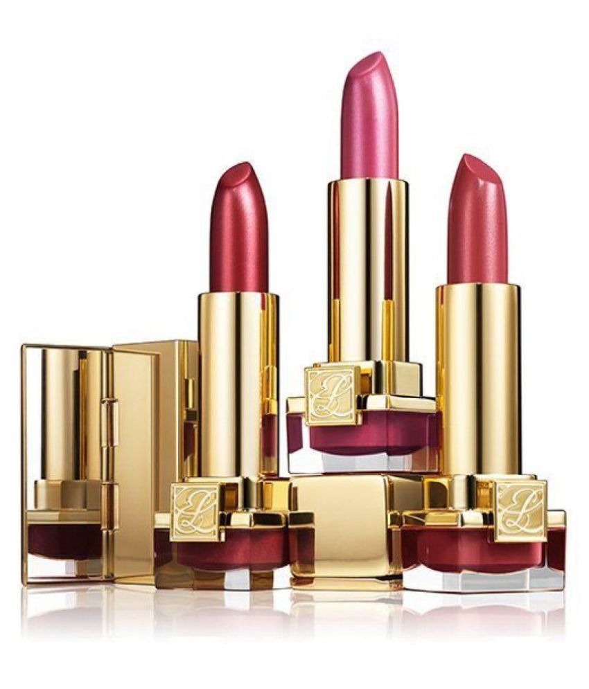 Estee Lauder Long-Lasting Lip Jewels Set Lipstick Rubellite 4 gm: Buy ...