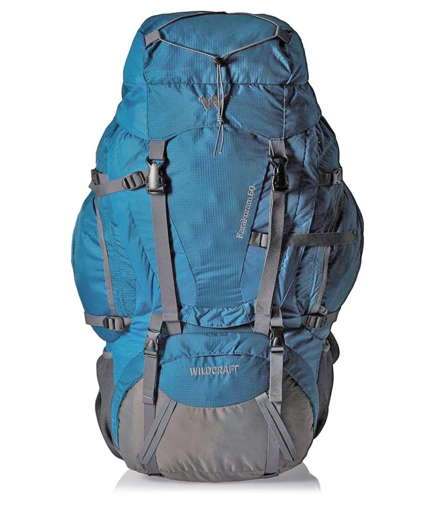 wildcraft 50 ltrs grey rucksack