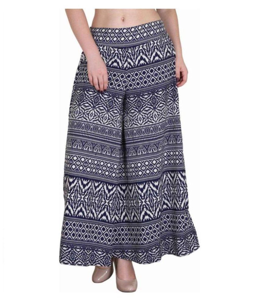 Buy 16 Always Poly Crepe Palazzos Online at Best Prices in India - Snapdeal