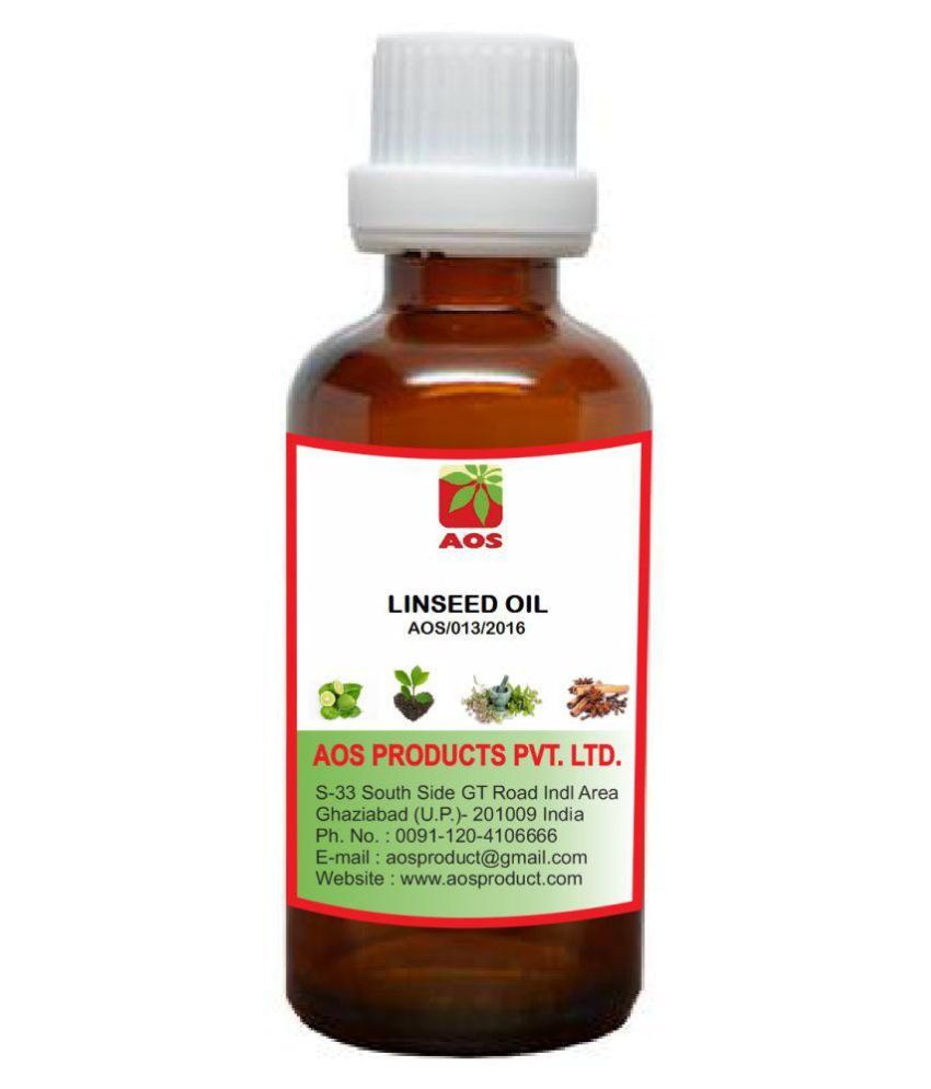 AOS 100 Pure Linseed Oil 60 ml Buy AOS 100 Pure Linseed Oil 60 ml at Best Prices in India