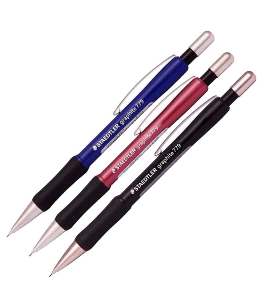 Staedtler Multicolor Graphite Pencil Pack of 3 Buy Online at Best