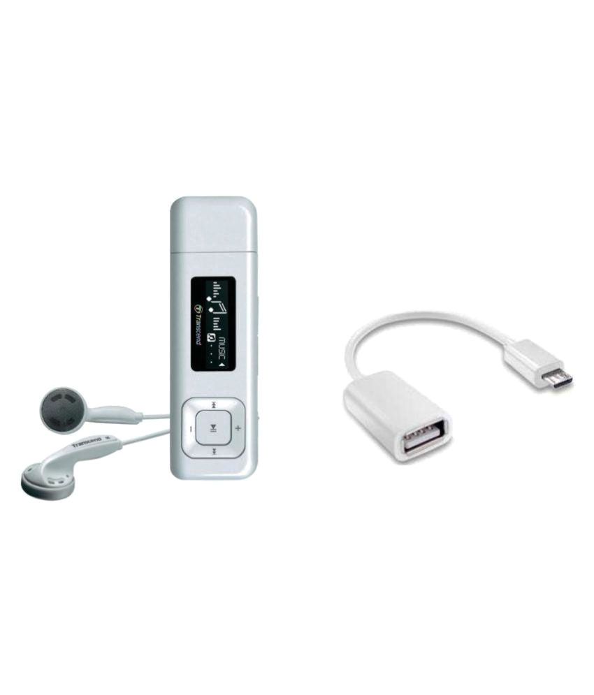     			Transcend MP330 MP3 Players ( White )