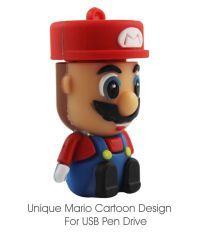 Probus Mario 32GB USB 2.0 Fancy Pendrive Multicolor