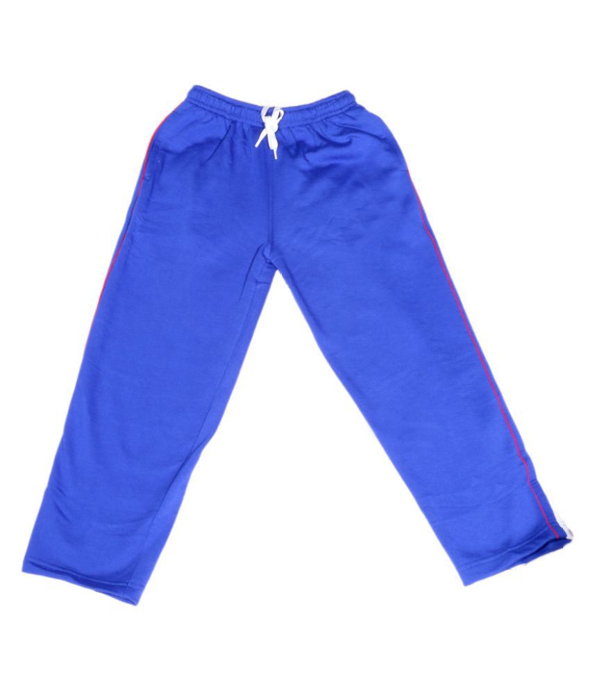 IndiWeaves Girls Premium Cotton Full Length Lower/Track Pants/Pyjamas with 2 Open Pockets Pack of 3