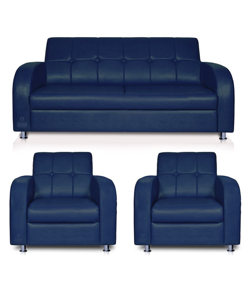 Dolphin Atlanta Leatherette 2+1+1 Seater Sofa Set