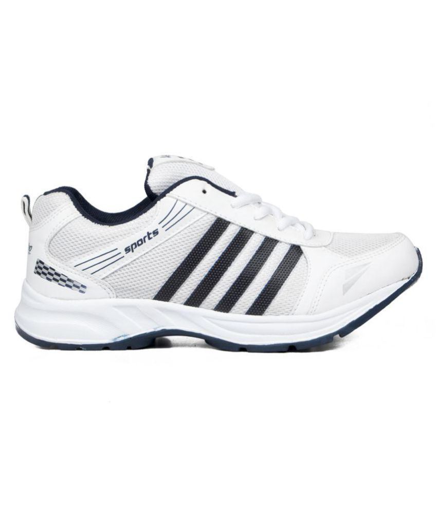 asian white running shoes