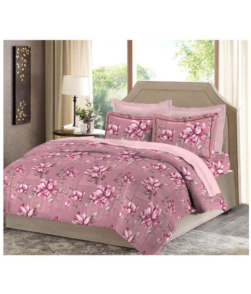 Bombay Dyeing King Cotton Multicolor Bed Sheet Buy Bombay Dyeing King
