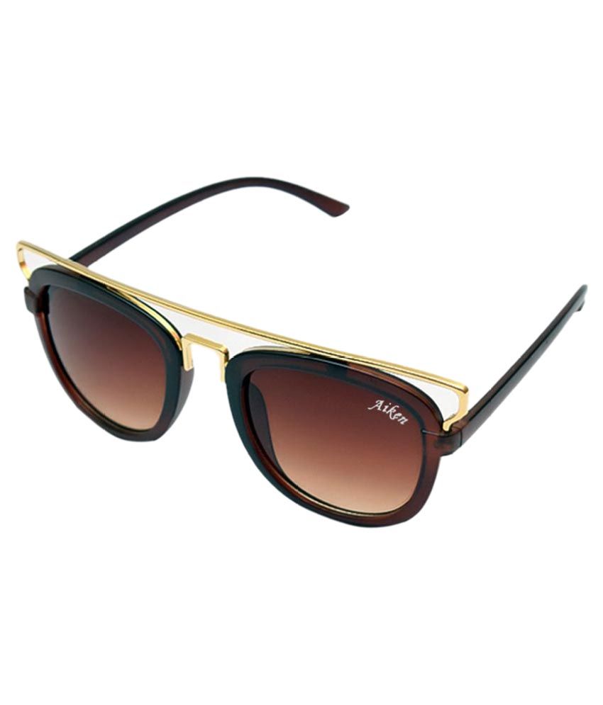 Aiken Brown Panto Sunglasses ( BSMWF001 ) Buy Aiken Brown Panto
