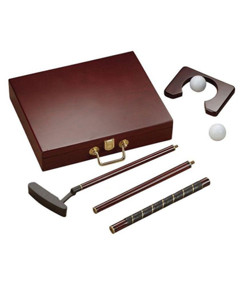 wooden golf set toy