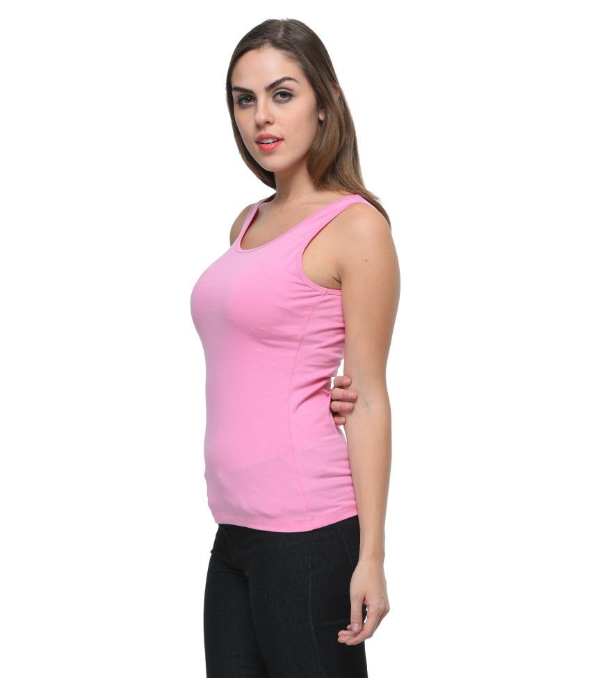 Frenchtrendz Cotton Lycra Tank Tops Buy Frenchtrendz Cotton Lycra