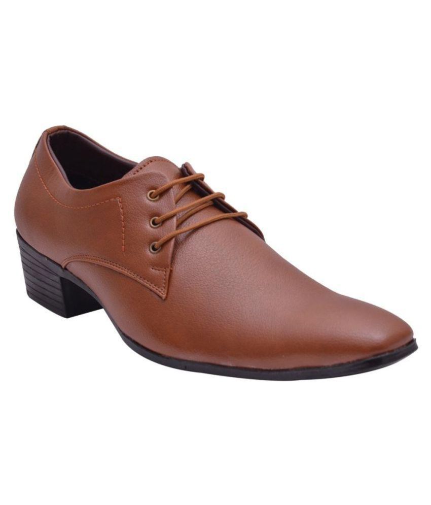 BXXY Artificial Leather Tan Formal Shoes Price in India BXXY Artificial Leather Tan Formal Shoes Price in India