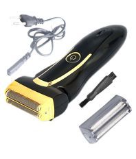 Jm Gemei Cordless Electric Rechargeable Mens Shaver with Trimmer - 68 Foil Shaver ( Assorted )