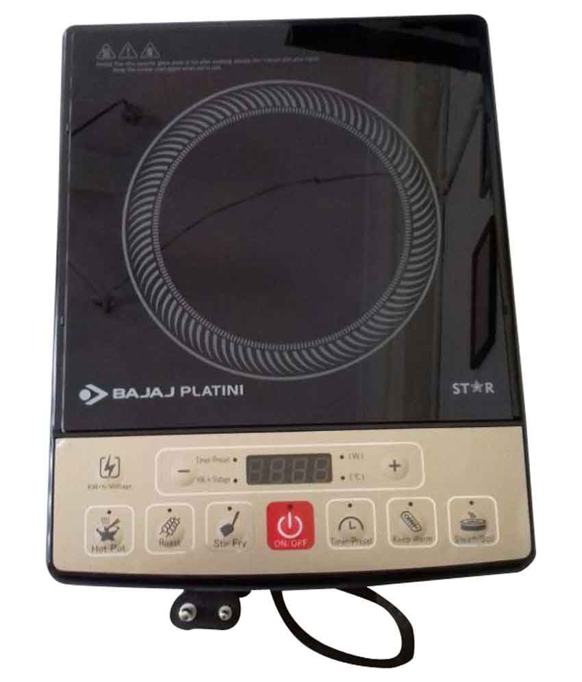 bajaj platini induction cooker