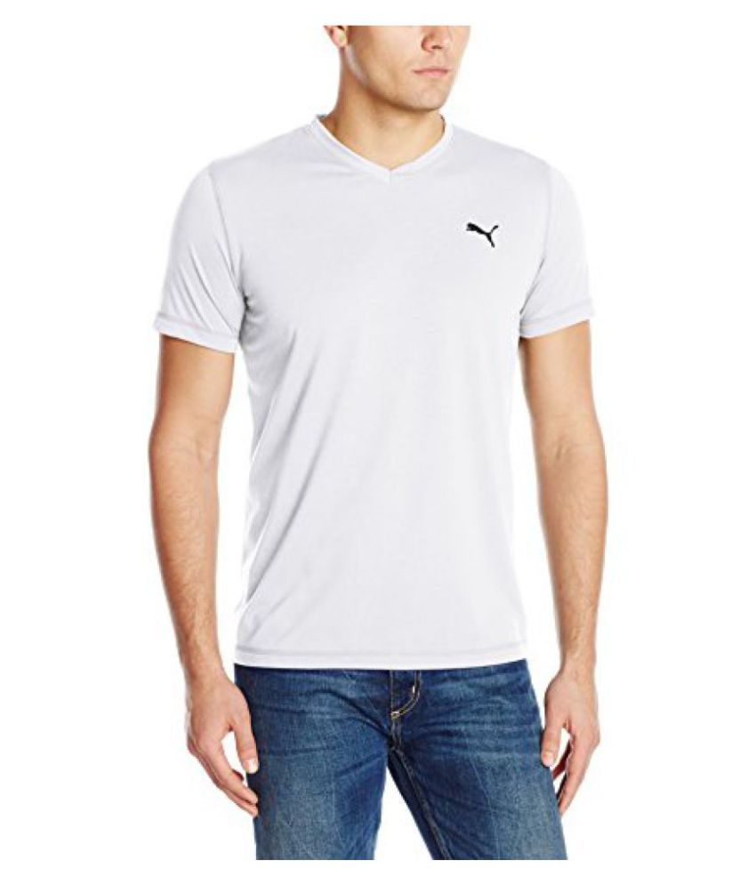 PUMA Men's Essential Short Sleeve V-Neck - Buy PUMA Men's Essential ...