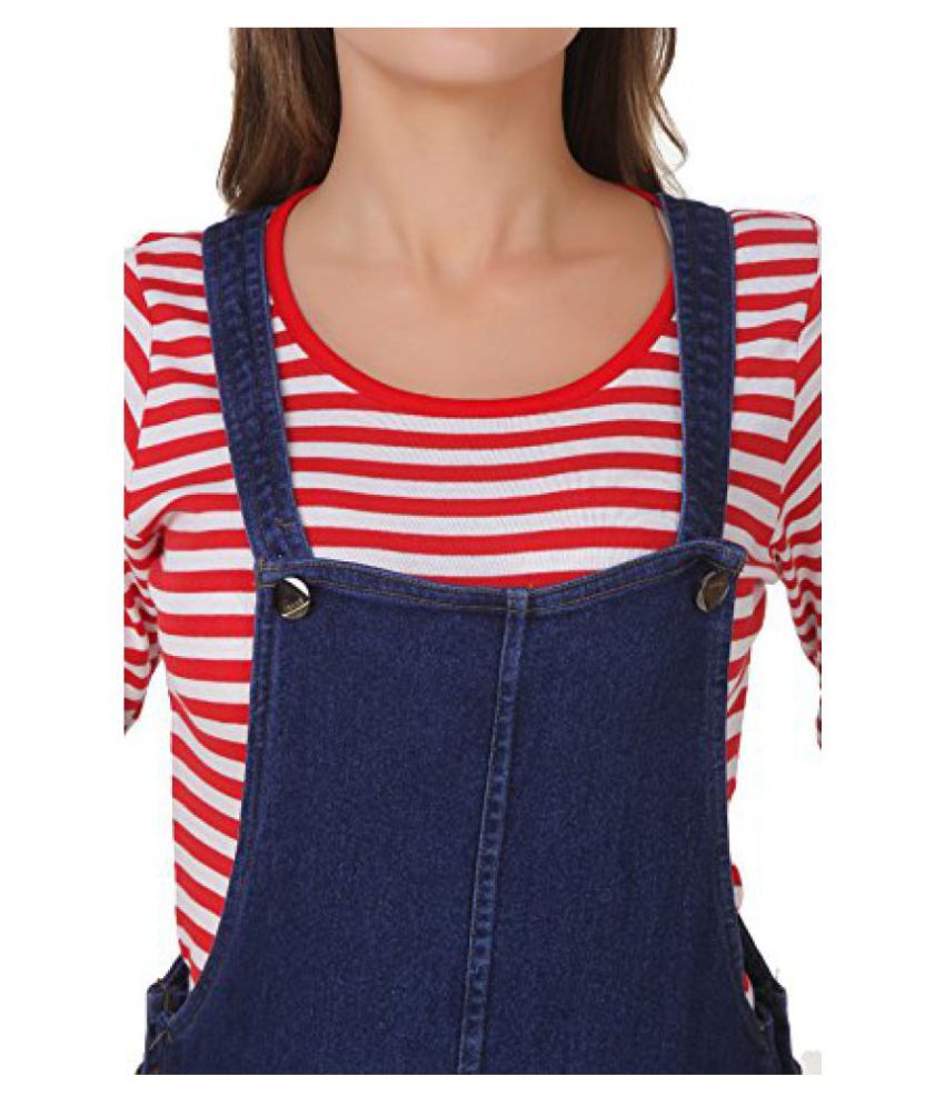 denim dangri frock