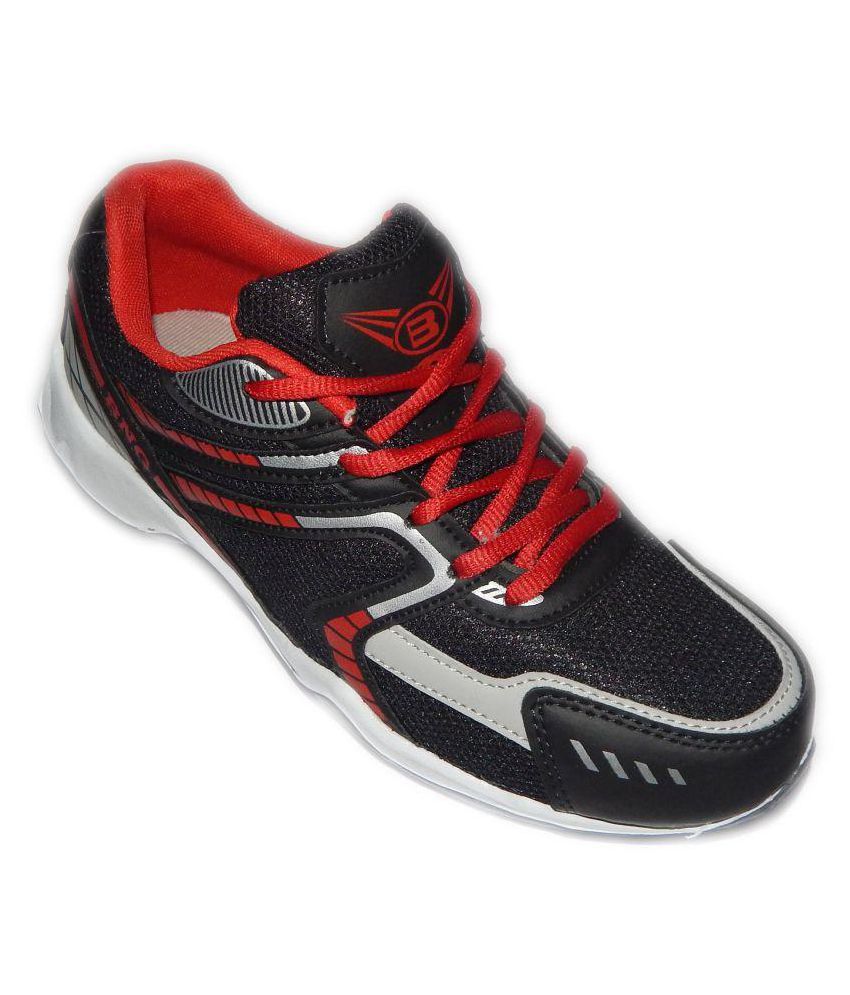 BNG Black Running Shoes - Buy BNG Black Running Shoes Online at Best ...
