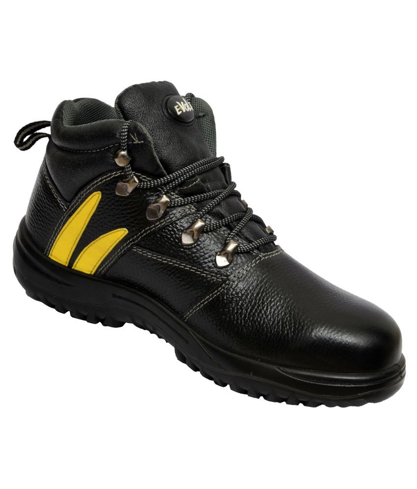 Buy EVolt High Ankle Black Safety Shoes Online at Low Buy EVolt High Ankle Black Safety Shoes Online at Low