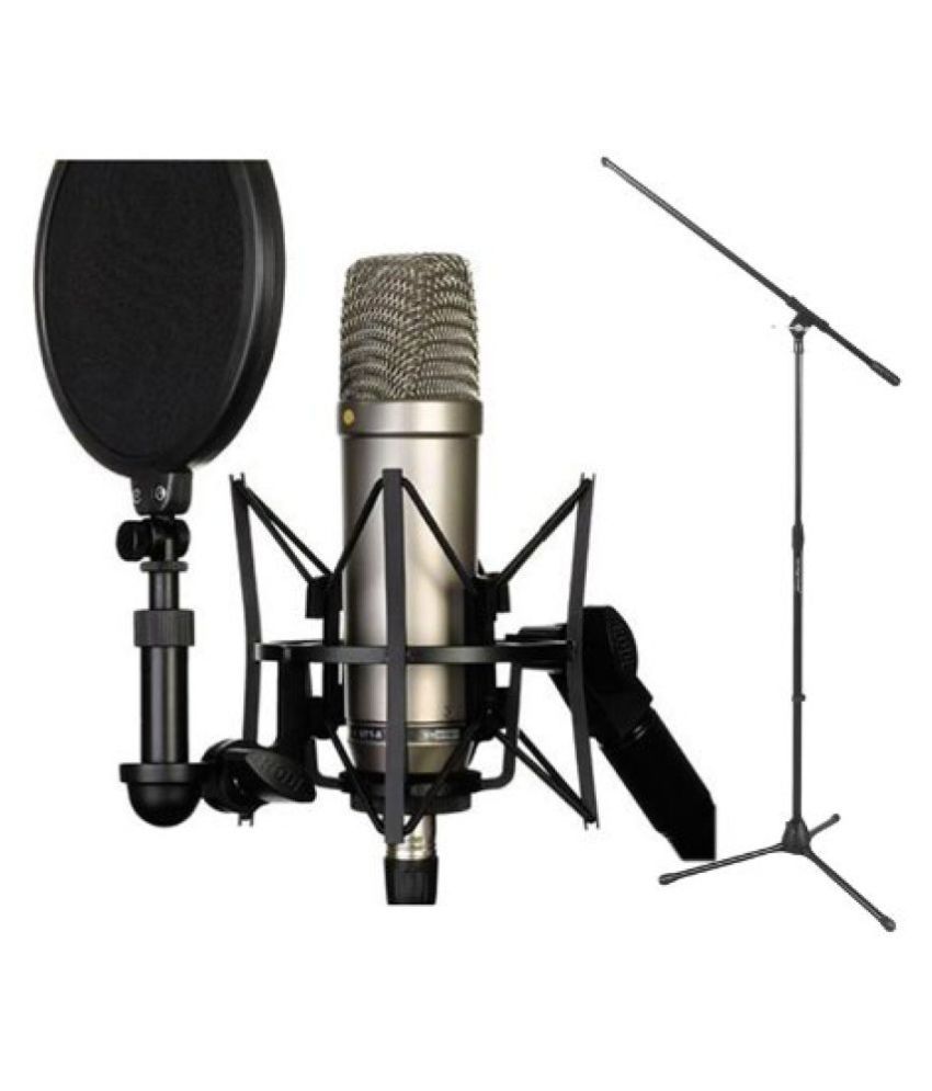 Rode Nt1 A Cardioid Condenser Microphone Recording Package With A Tripod Base Microphone Floor Stand Black Buy Rode Nt1 A Cardioid Condenser Microphone Recording Package With A Tripod Base Microphone Floor Stand