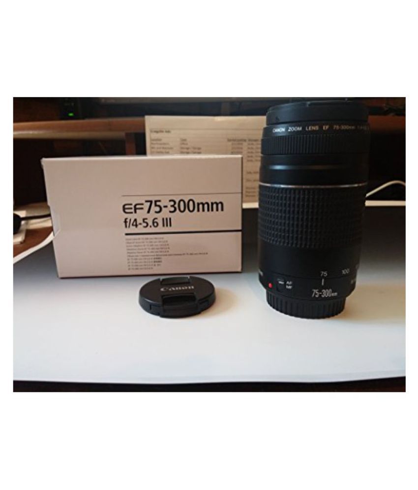 Canon Ef 75 300mm F 4 5 6 Iii Telephoto Zoom Lens For Canon Eos 7d 60d Eos 70d Price In India Buy Canon Ef 75 300mm F 4 5 6 Iii Telephoto Zoom Lens For Canon Eos 7d 60d
