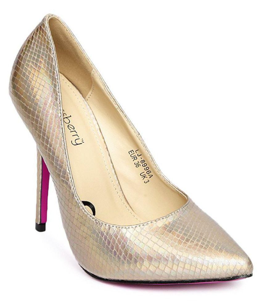 gold stiletto heels for prom