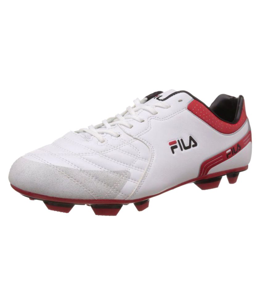 Demon Play husmor navigation Fila White Football Shoes - Buy Fila White Football Shoes Online at Best  Prices in India on Snapdeal