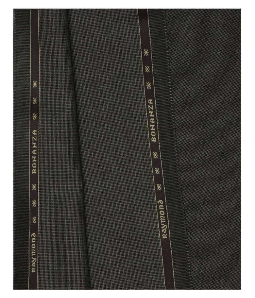     			Raymond Brown Poly Blend Unstitched Pant Pc
