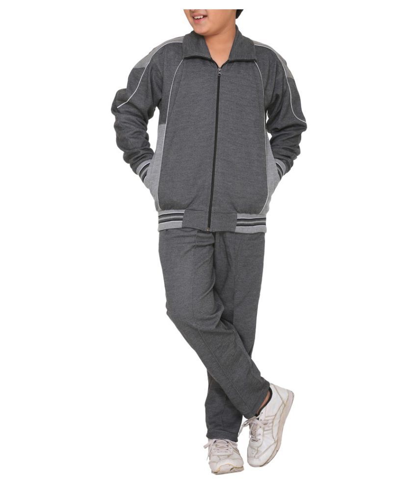 baggy grey tracksuit