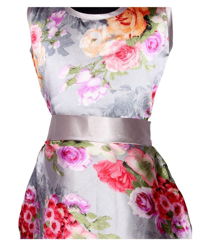 satin frock design for ladies