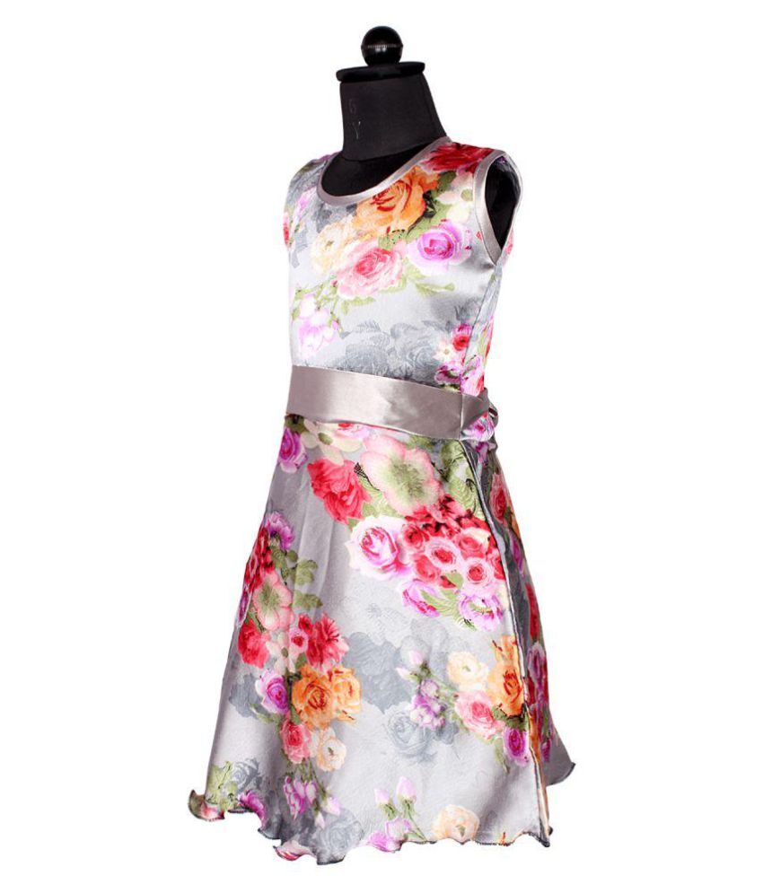 satin frock design for ladies