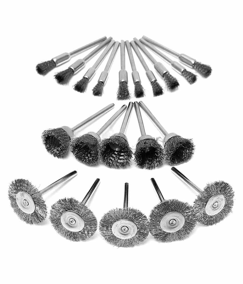 DIY Crafts Stainless Steel Wire Brush Rust Wheel Cup Polish Rotary Tool/Engravers 250W Buy