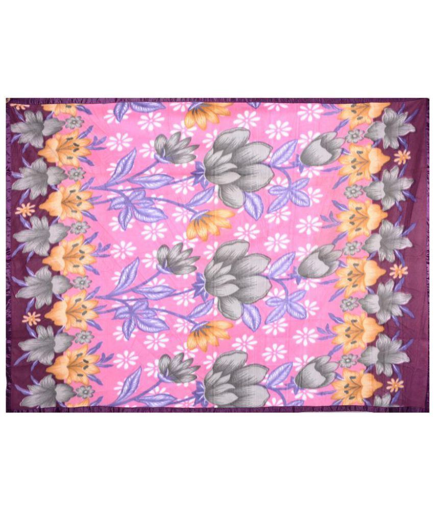 Bombay Dyeing Single Polyester Floral Blanket Buy Bombay Dyeing