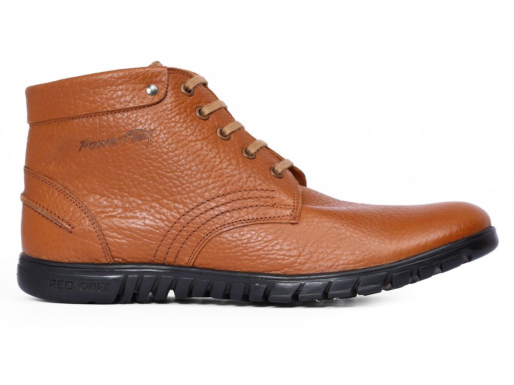 red chief tan boots