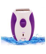 Vertical9 Rechargeable Kemei Women Foil Shaver ( Purple )