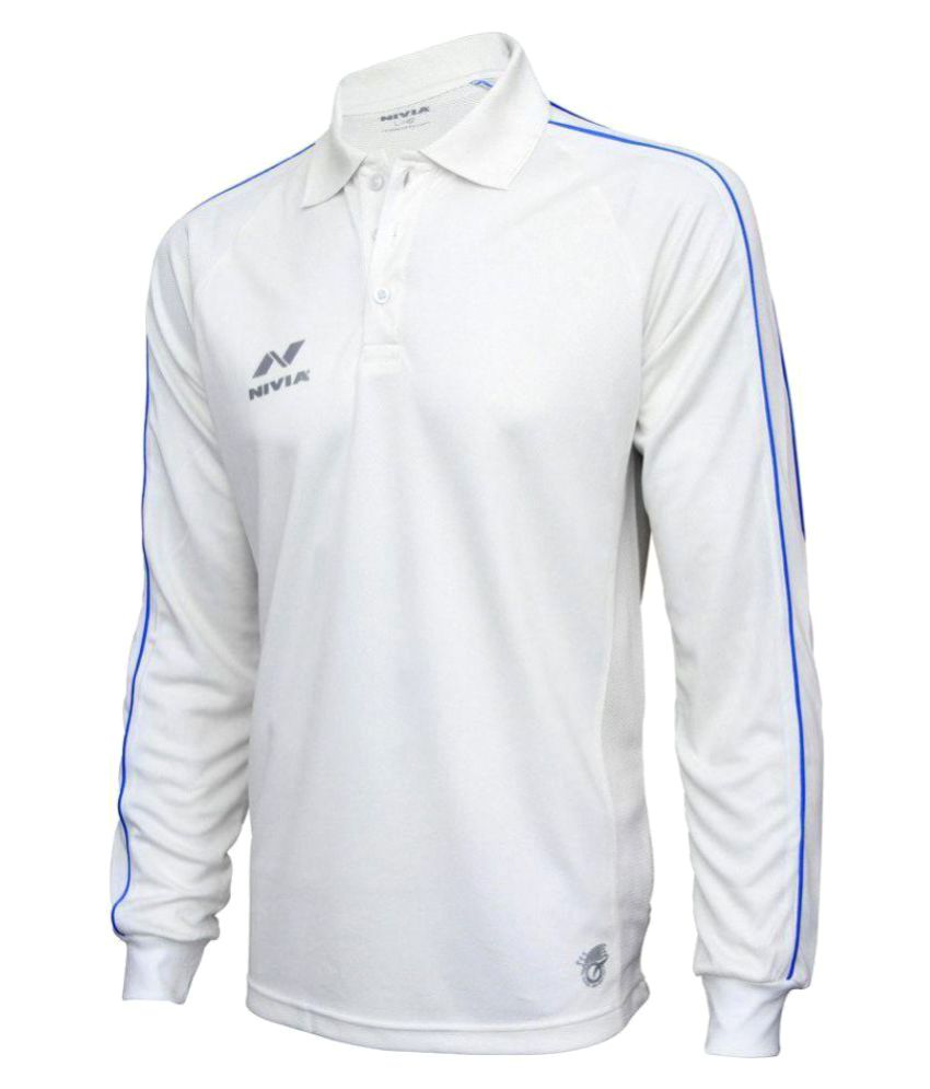 white cricket jersey online
