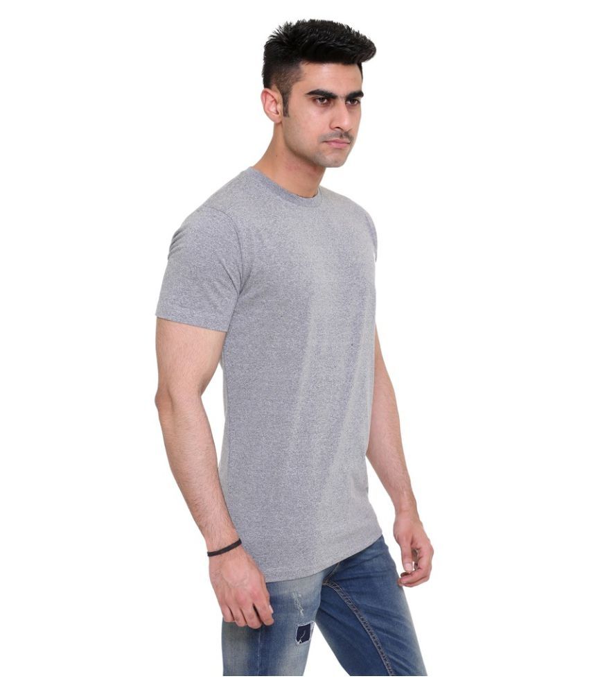 Colors & Blends Grey Round T-Shirt - Buy Colors & Blends Grey Round T ...