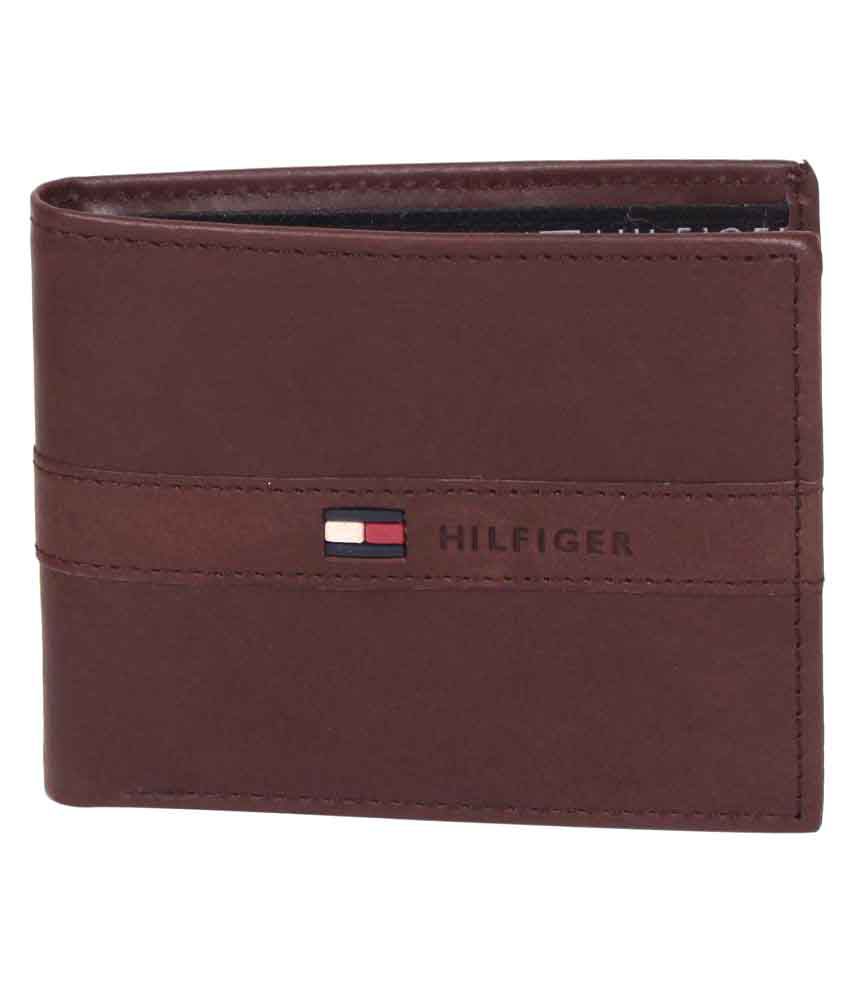 Tommy Hilfiger Leather Brown Fashion Regular Wallet: Buy Online at Low Price in India - Snapdeal