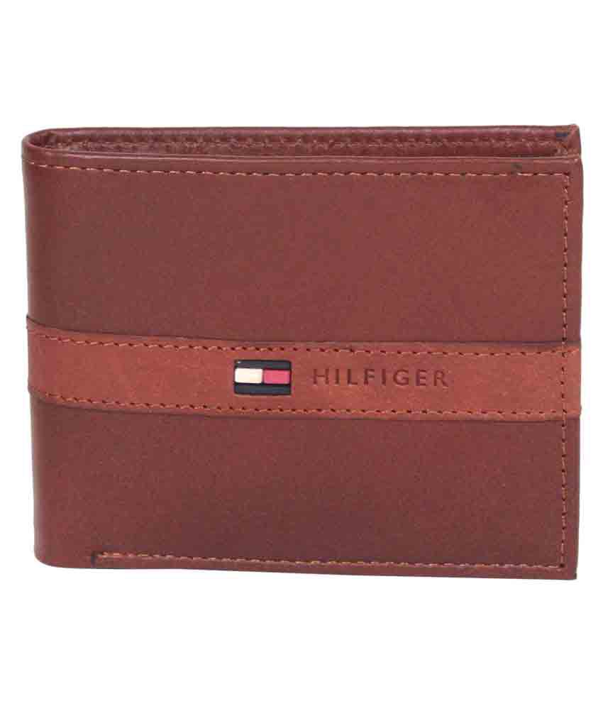 Tommy Hilfiger Leather Brown Fashion Regular Wallet: Buy Online at Low Price in India - Snapdeal